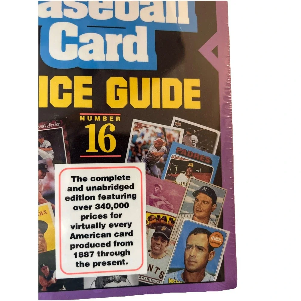 SEALED‎ 1994 Beckett Sport Americana Baseball Card Price Guide #16 Paperback